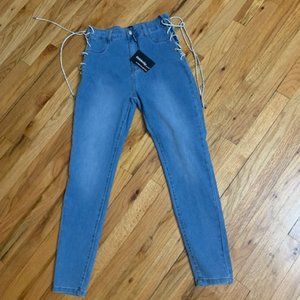 celebrity by hera collection high rise jeans size 28/m nwt